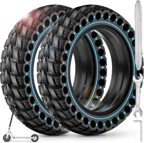 Miniatura 14 de BANGTING 2 piezas de actualización de neumáticos sólidos 50/75-6.1 para patinete eléctrico, neumáticos sin cámara de 8.5x2.0 para Gotrax GXL