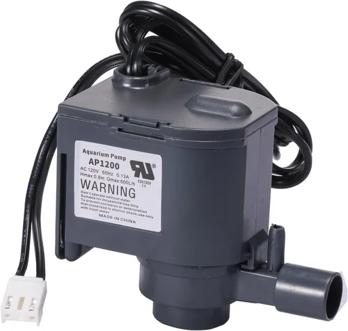 Miniatura 5 de AP1200 AC120V Bomba de agua de máquina de hielo grande comercial Bomba sumergible de circulación pequeña Ajuste para HZB-30F, HZB-38F, HZB-32