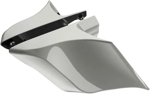 Miniatura 85 de Advanblack Barracuda - Cubiertas laterales estiradas plateadas (brillantes), paneles extendidos para Harley Touring Street Glide Road Glide Electra