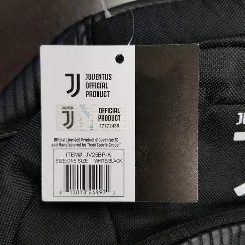 Miniatura 4 de JUVENTUS F.C. MOCHILA OFICIAL LICENCIADA, PATRÓN LIQUIFICADO GRÁFICO