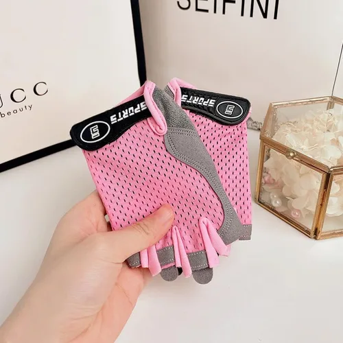 Miniatura 6 de Guantes de ciclismo antideslizantes para niños y niñas de 3 a 14 años, guantes transpirables para patinaje, scooter