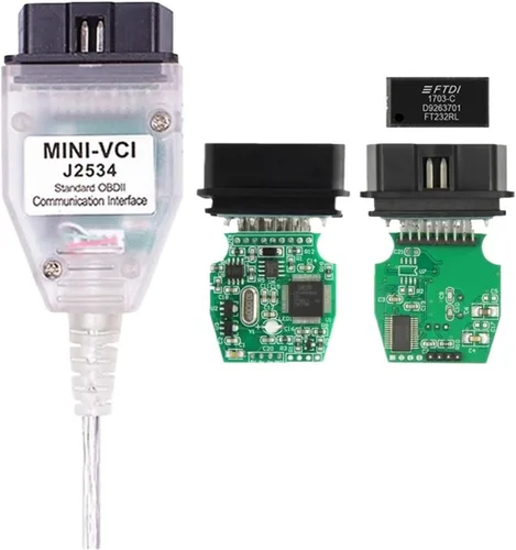 Cable de diagnóstico del coche FTDI Chip TIS Techstream MINI-VCI OBD2 de diagnóstico automático compatible con Toyota V18.00.008 Vci compatible con