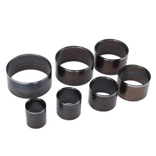Miniatura 9 de Juego de 7 piezas de cortador de perforación hueco de agujero, material de acero de alto carbono, herramienta de perforación de cuero, troqueles