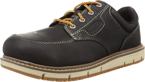 KEEN Utility Zapatos de trabajo de cuña industrial San José Oxford con punta baja de aleación para hombre