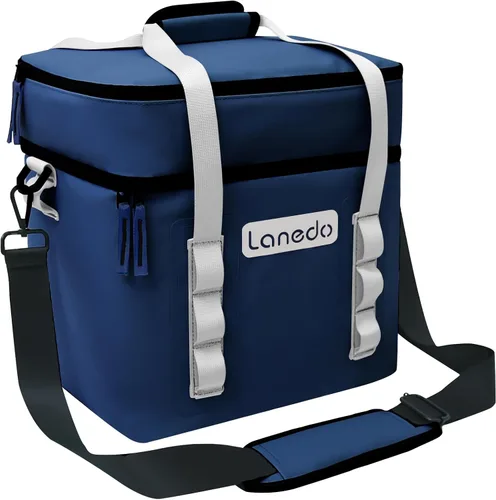 Lisa - Hielera suave para 20/36 latas, bolsa aislada portátil para almuerzo, playa, bebida, bebidas, viajes, campamento, picnic, automóvil, viajes,