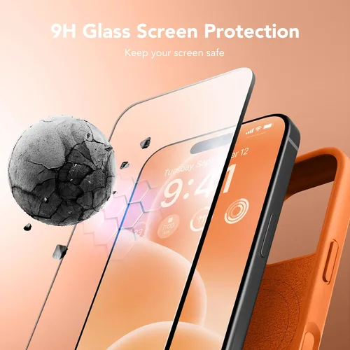 Miniatura 740 de GONEZ Funda de silicona para iPhone 15 Pro Max, compatible con Magsafe, protector de cámara + protector de pantalla, forro de microfibra suave