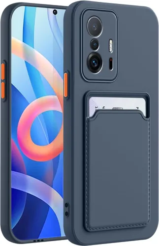 Miniatura 16 de Funda para Redmi Note 9 Pro, Redmi Note 9s con ranura para tarjetas de crédito, TPU suave silicona TPU resistente a los arañazos delgada ranura