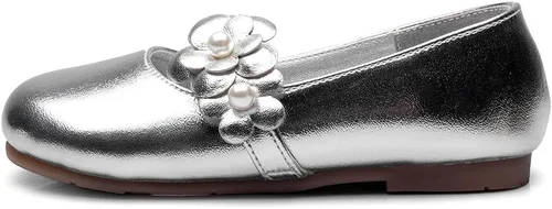 Miniatura 2 de Chiximaxu Shinning Flower Slip on Mary Jane para niñas (niños pequeños)