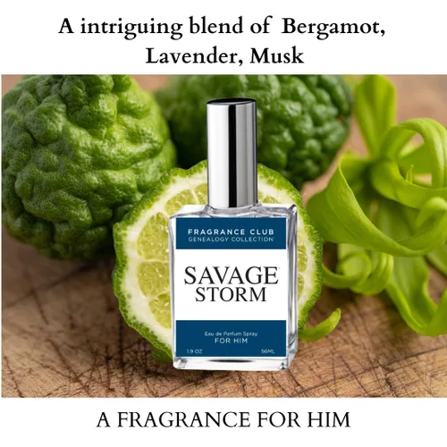 Miniatura 3 de Savage Storm Luxury Inspired 1.9 oz EDP Fresh Spicy Woody Scent para hombres