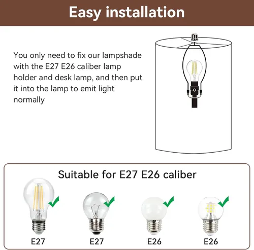 Miniatura 3 de Pantalla de lámpara de tambor grande de metal de corte negro, pantalla de metal de barril, cubierta de sombra de luz decorativa para mesita