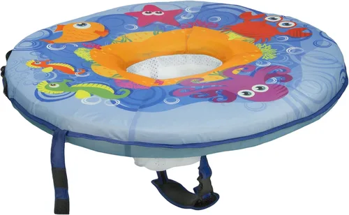 Miniatura 4 de Aqua Leisure - Barco para bebé autoinflable con asiento ajustable, toldo retráctil y protección solar