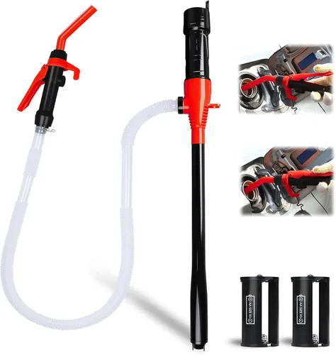 Miniatura 8 de Bomba de batería de energía portátil, bomba de transferencia de combustible, bomba de sifón eléctrica a batería para gas, combustible, diesel