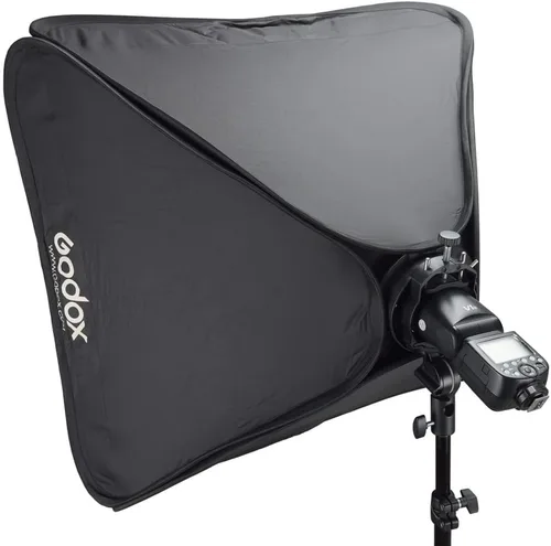 Miniatura 5 de Godox Softbox 32"x32" con soporte Speedlite S2 S-Type Speedlite, kit de caja suave de montaje Bowens para Godox V1 AD400Pro AD200 V860II TT685II