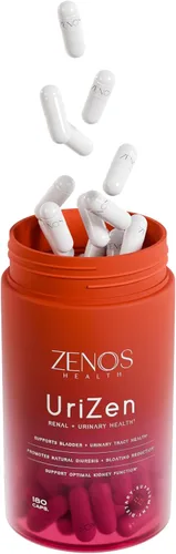 Miniatura 8 de Zenos Health UriZen Suplemento de apoyo renal, salud del tracto urinario para mujeres, disolvente de cálculos renales y rompepiedras, suplementos