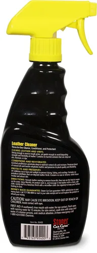Miniatura 2 de Stoner Car Care 95400 Limpiador y acondicionador de cuero para limpiador interior de automóvil 3 en 1 para rehidratar, proteger y preservar