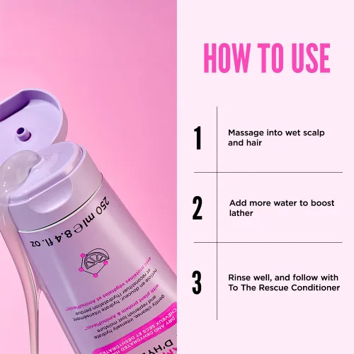 Miniatura 8 de Noughty Champú para aumentar la humedad 97% natural, para limpiar y reponer suavemente la humedad perdida con almendras dulces y semillas