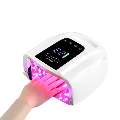 Miniatura 10 de Makartt Lámpara de uñas LED UV para uñas de gel – Luz de uñas recargable Aurora de 30W con 39 LEDs, gran espacio, batería de 2600mAh, 4