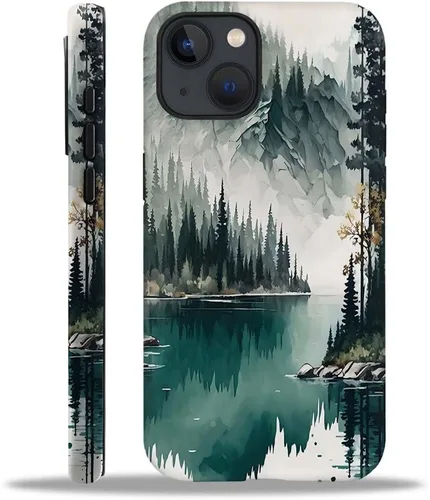 Miniatura 22 de SEized Funda compatible con iPhone 13 Pro Max, funda de teléfono con patrón de vaca blanca y negra para niñas, mujeres, niños y hombres, funda