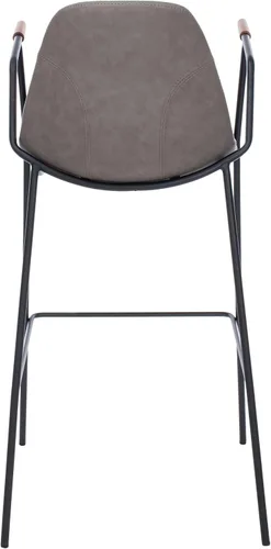 Miniatura 5 de Safavieh Home Collection Tanner Taburete de bar gris ceniza Mid-Century