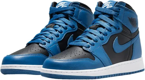 Miniatura 3 de Jordan Big Kid's 1 Retro High OG Brotherhood Uni GoldLt Bordeaux (575441 706)