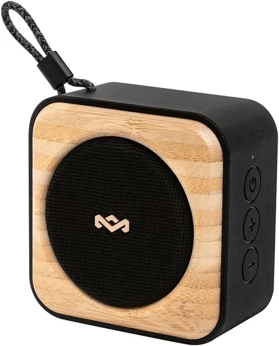 Miniatura 8 de House of Marley Roots - Altavoz Bluetooth, inalámbrico portátil, IP67 impermeable, 10 horas de reproducción, carga rápida, par de fiesta, Crema
