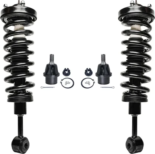 Detroit Axle - Amortiguadores delanteros de 4WD con juntas esféricas para Ford 2004-2008 F-150, 2006-2008 Lincoln Mark LT 2 amortiguadores con