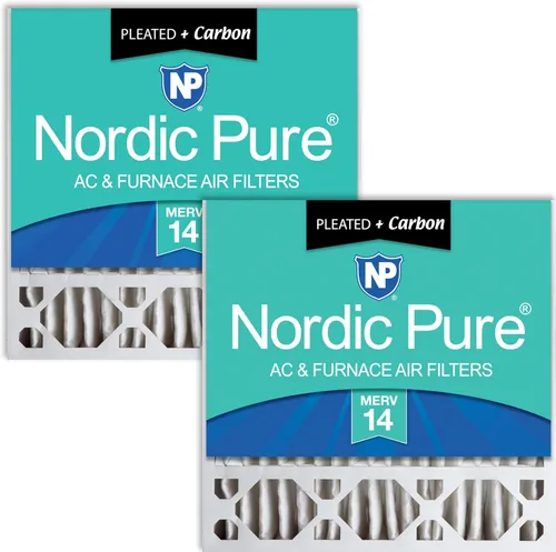 Miniatura 28 de Nordic Pure 20 x 20 x 5 (19_5/8 x 19_7/8 x 4_3/8) Honeywell/Lennox MERV 12 filtros de aire de repuesto, 2
