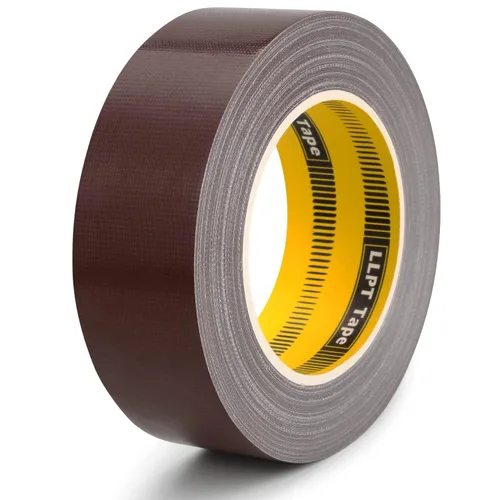 Miniatura 11 de LLPT Cinta adhesiva de grado prémium de 1.6 pulgadas x 108 pies x 11 mil, fácil de rasgar, sin residuos, fuerte adhesivo, color negro (DT401)