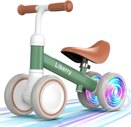 Miniatura 12 de Liberry Bicicleta de equilibrio para bebés con asiento ajustable, primer juguete para niños de 1 a 2 años, regalo de cumpleaños para niños y niñas