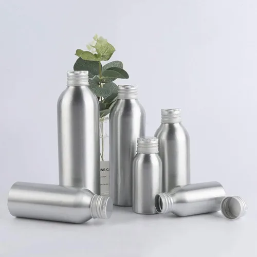Miniatura 6 de Yardwe 3 Conjuntos de tapas de aluminio de aluminio a prueba de fugas botellas de viaje reutilizables botella de aceite recarga s vacío perfume agua