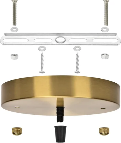 Miniatura 3 de Sangle Sopffy Pendant Light Canopy Kit, 5 1/8 Inches Ceiling Lighting Canopy Kit with All Mounting Hardware Modern Chandelier Ceiling Plate Cover