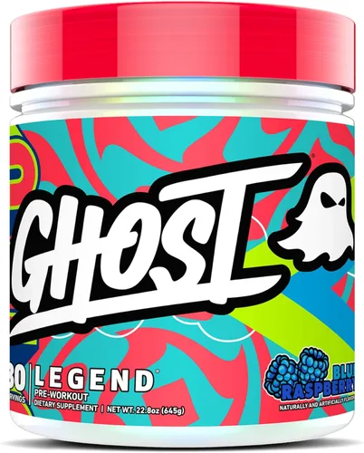Miniatura 9 de GHOST Legend - Polvo de pre-entrenamiento, crema de naranja, 30 porciones, preentrenamiento para hombres y mujeres con colina, L-citrulina y beta