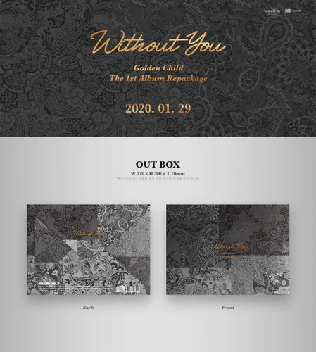 Miniatura 2 de Woollim Entertainment Golden Child - Without You (Vol.1 Repackage) Álbum