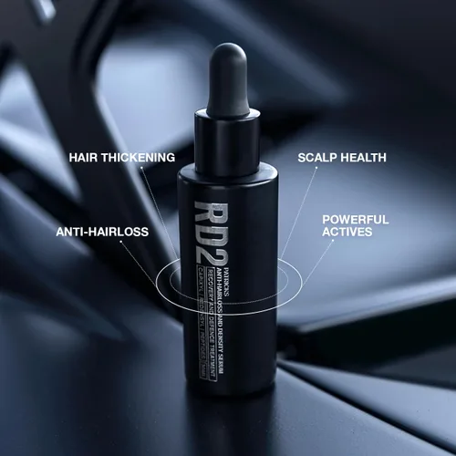 Miniatura 2 de PATRICKS RD2 Suero adelgazante para el cabello para hombres, promueve la salud del cabello y el cuero cabelludo más grueso y de aspecto más