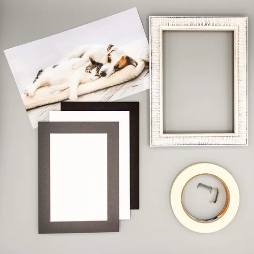 Miniatura 290 de 8.5x11 Mat for 11x14 Frame - Precut Mat Board Acid-Free Brown 8.5x11 Photo Matte Made to Fit a 11x14 Picture Frame, Premium Matboard for Family