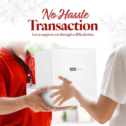 Miniatura 7 de GSM Brands Urna de cremación para cenizas humanas adultas, monumento funerario grande hecho a mano, color rojo (aluminio, 9.6 x 6.8 pulgadas)