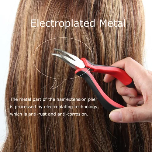 Miniatura 4 de Micro Links - Kit de herramientas de extensiones de cabello, alicates, ganchos para tirar, dispositivo de cuentas para cabello con micro anillo