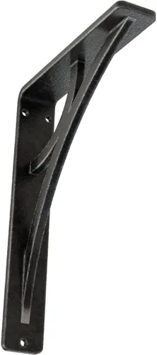 Miniatura 16 de Ekena Millwork BKTM02X10X12TGLABS Soporte de metal, 2 pulgadas de ancho x 10 pulgadas de profundidad x 12 pulgadas de alto, latón envejecido