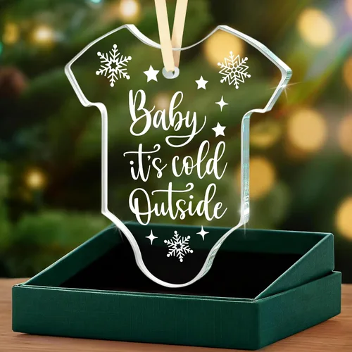 Miniatura 18 de Regalos para papá que espera: regalo de revelación de Navidad para nuevos padres, promocionado a papá nuevo papá por primera vez, adorno de Navidad