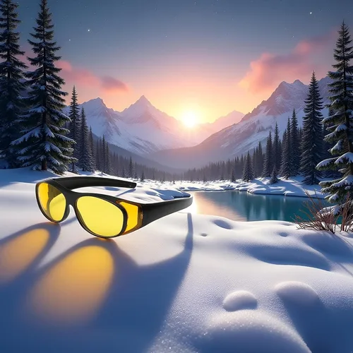 Miniatura 4 de Gafas infrarrojas de visión nocturna - Gafas de conducción con protección UV, gafas térmicas ajustables, gafas de visión nocturna IR para montar al