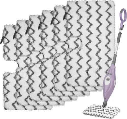 Juego de 6 almohadillas de repuesto para trapeador a vapor S3501 S3601 para Shark S3501 S3601 S3550 S3801 S3901 S3601D S3801CO S3901D S3455K S2902