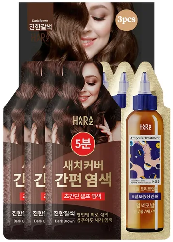 Miniatura 12 de Ampolla de champú instantáneo para el cabello, tinte permanente para el cabello, sin parabenos, coloración fácil y rápida en 5 minutos, queratina