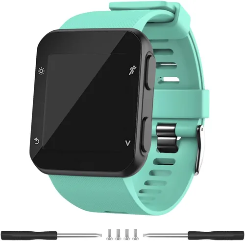 Miniatura 17 de Compatible con la correa Garmin Forerunner 35, bandas de repuesto de silicona Solf para reloj Garmin Forerunner 35