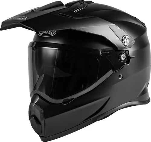 Casco de aventura Gmax AT-21 Negro Mate negro