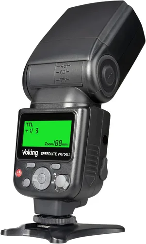 Miniatura 2 de Flash Speedlite TTL Voking VK750II para Cámara Compatible con Canon EOS 60D 70D 77D 80D 4000D Rebel T7i T6i T6s T6 T5i T5 T4i T3i y Otras Cámaras