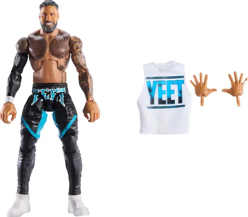 Miniatura 7 de Mattel WWE Elite - Figura de acción y accesorios, serie #113 de 6 pulgadas, coleccionable de 6 pulgadas, John Carlito coleccionable con 25 puntos
