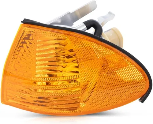 Miniatura 6 de CarLights360: Para 2001 BMW 330i luz de señal de esquina lado del conductor sedán con bombillas para BM2520104 63136902765, 63138370585