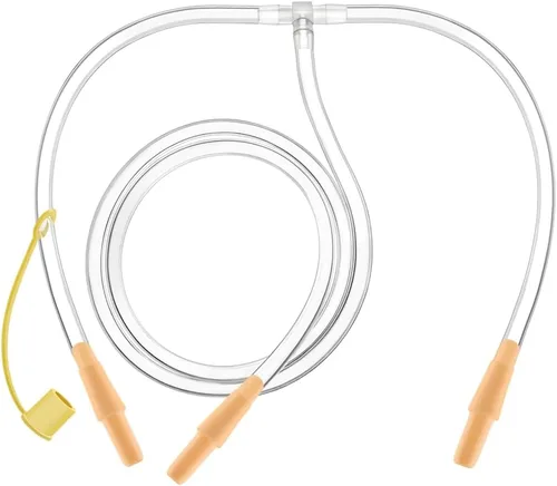 Maymom Juego de tubos compatible con extractor de leche Medela Freestyle pero no Freestyle Flex; compatible con bomba Medela Freestyle; también
