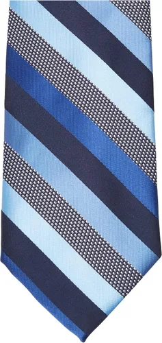 Miniatura 2 de Stacy Adams Conjunto de corbata a rayas de microfibra para hombre