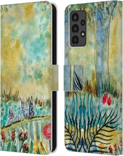 Miniatura 11 de Head Case Designs Officially Licensed Wyanne Half Light Nature 2 Leather Wallet Case Compatible with Samsung Galaxy A13 (2022)
